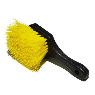 Car Washing Tool Tire Brush Carpet Brush Car Cleaning Beauty Tool Yellow Hair Brush